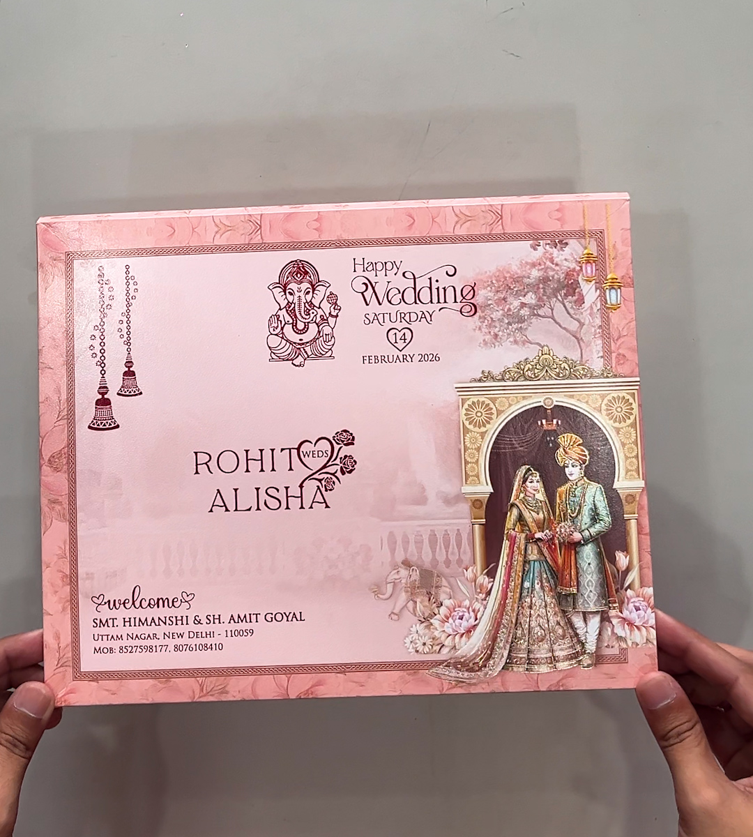 Wedding Card 3358